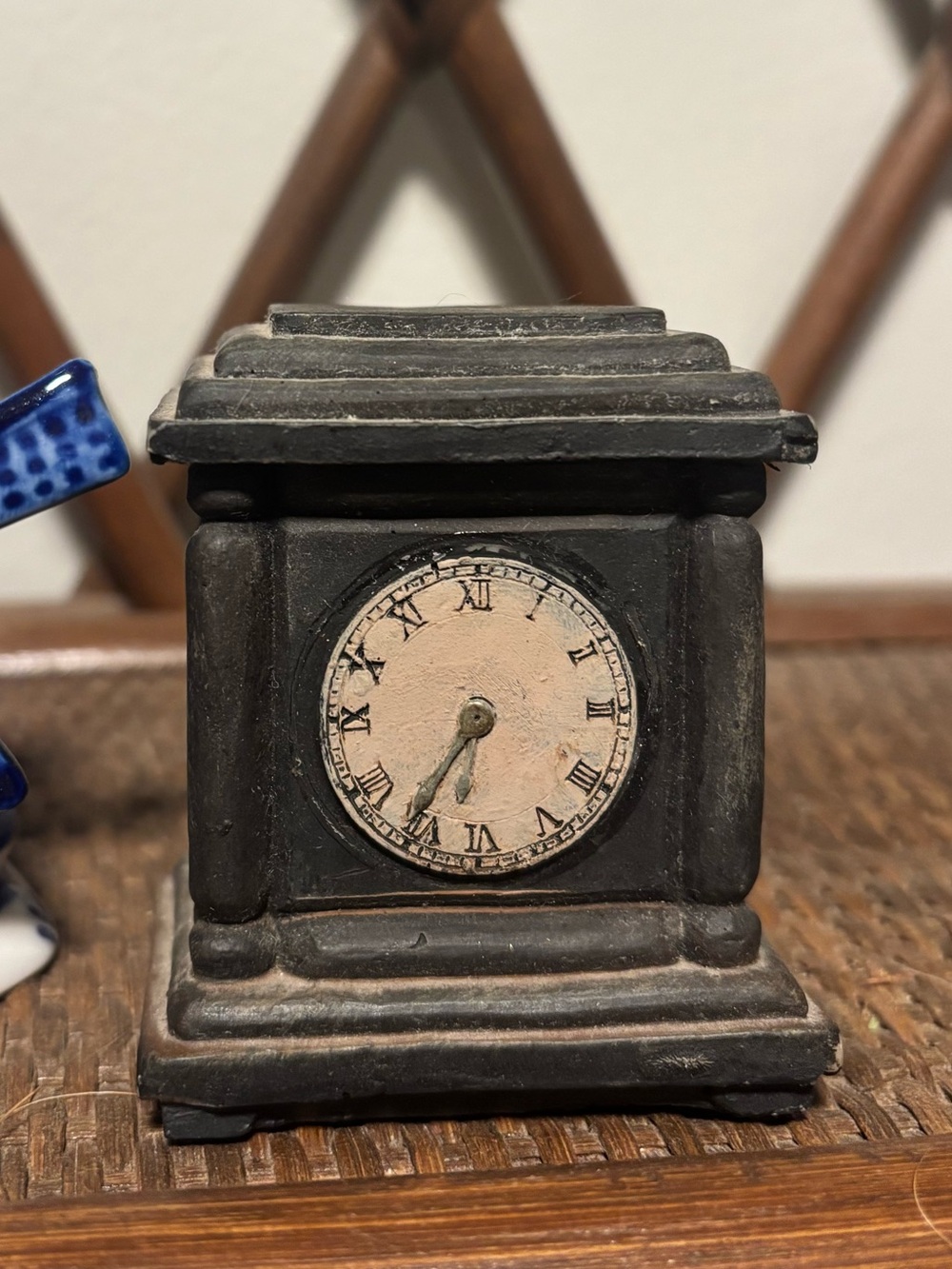 Vintage clock trinket